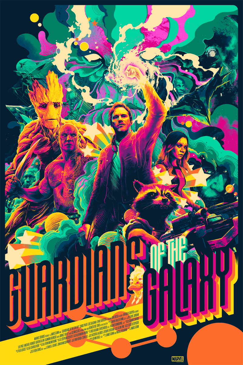 Guardians of the Galaxy variant by Matt Taylor
